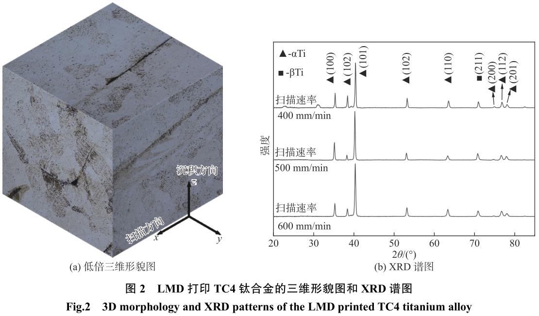 激光金属沉积技术制备TC4钛合金工艺的研究