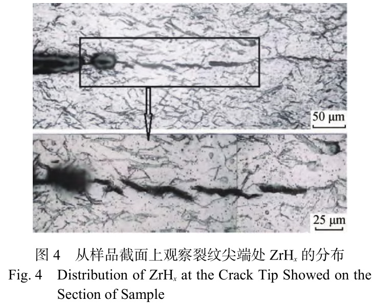 锆合金表面缺陷引起氢致延迟开裂行为的研究